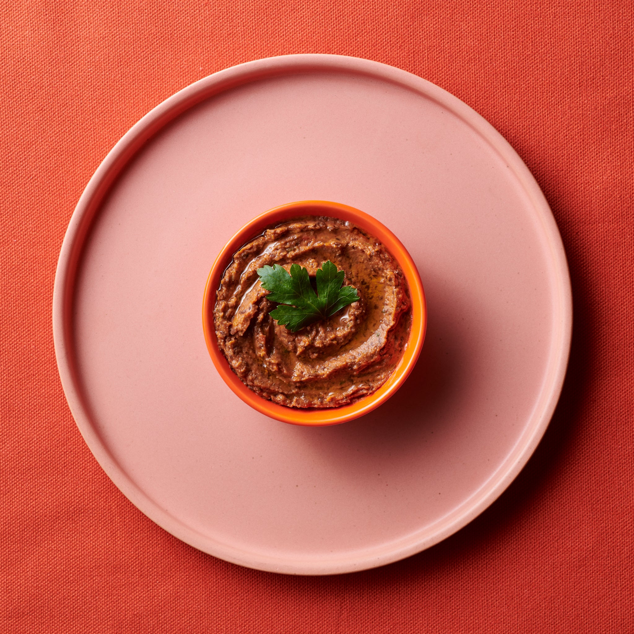 Linsenaufstrich – sonnengetrocknete Tomaten